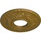 Ekena Millwork Hurley Ceiling Medallion (Fits Canopies up to 7 1/4"), 22 1/8"OD x 7 1/4"ID x 1 3/4"P, Gold CM26HUGLS - alternate 2